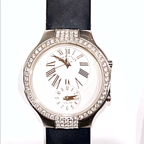 Philip Stein 34mm Diamond Ladies Tesla Watch & Seven Interchangeable Bands, EUC - Picture 5 of 8